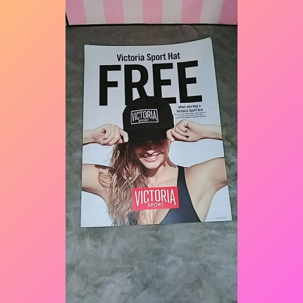 Authentic Victoria's Secret display posters